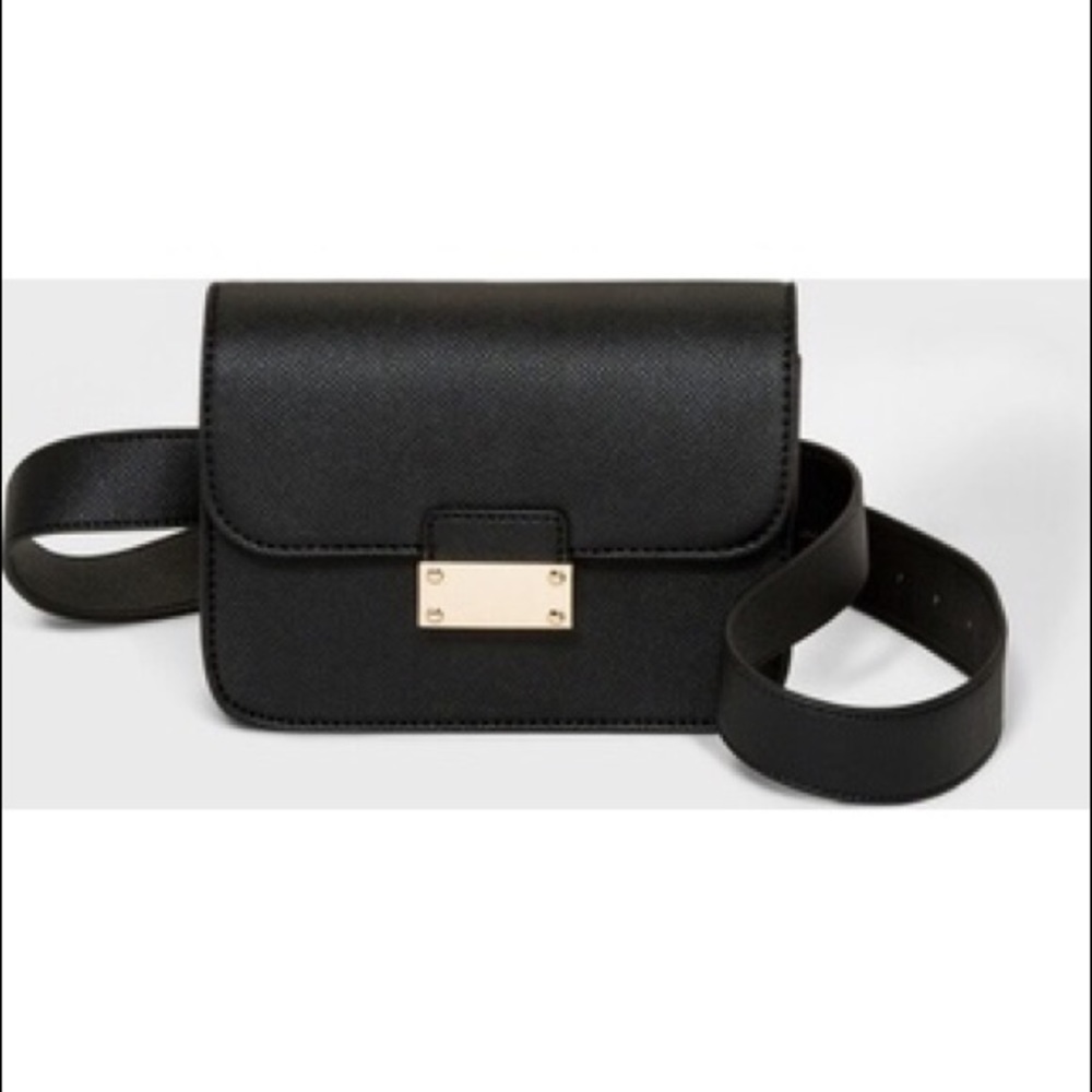 A New Day Black Fanny Pack, New!